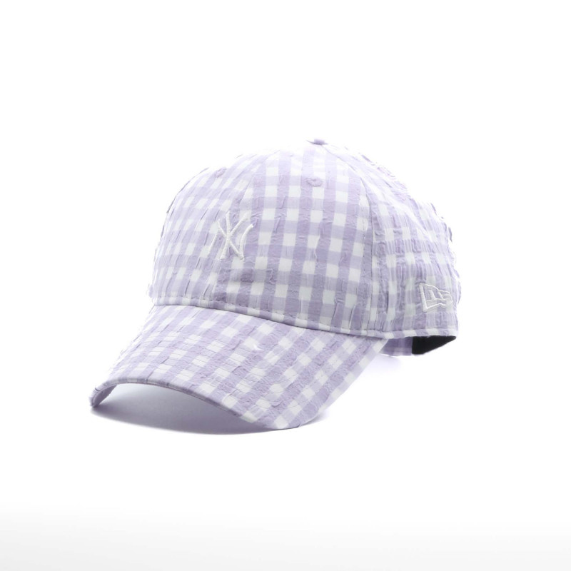 Casquette New Era 9FORTY NEW YORK YANKEES Femme Gingham